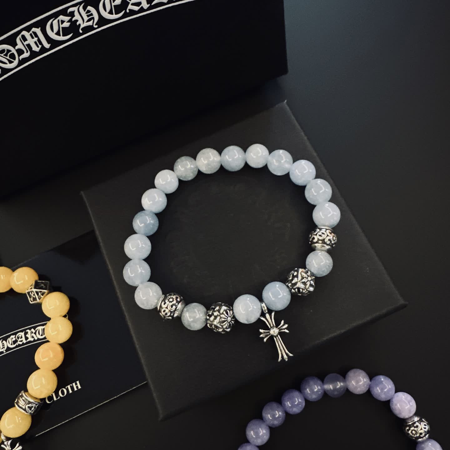Chrome Hearts Beaded Bracelets Set